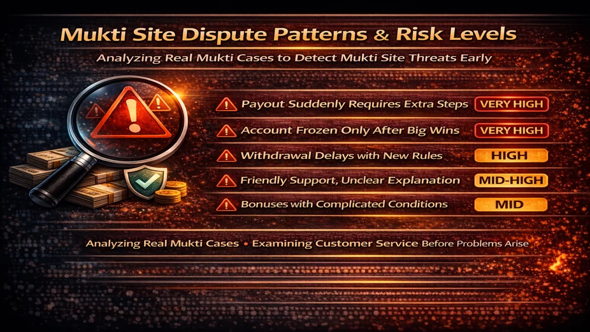 먹튀사이트 실제 분쟁 패턴과 위험도 레벨을 정리한 사례 분석 이미지